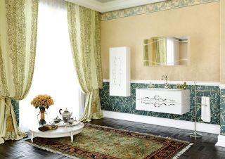 Подвесная тумба под раковину Clarberg Due Amanti DUE0112W 120см белый